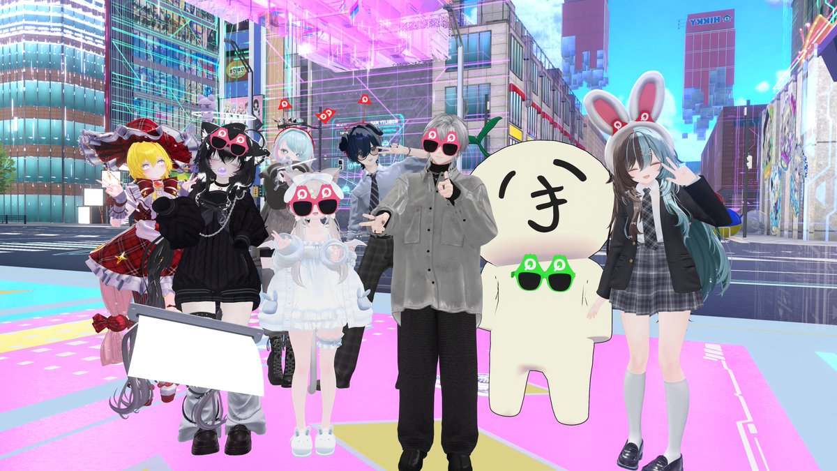 Mintpudding_vrc's tweet photo. 前から楽しみにしてたVket！
皆で行けて良かったし楽しかった！！ https://t.co/Qth1QPXjIv
