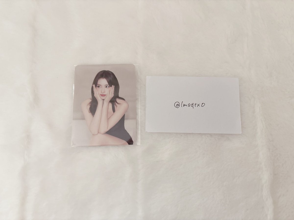Imsqrx0's tweet photo. TWICE MOMO モモ SIE.トレカ カラコン

譲⌇画像の物
求⌇Pay×2

ALT必読

 #TWICE買取 #TWICEトレカ #TWICEトレカ交換 #TWICE交換 #SIE #カラコン買取 #カラコン交換 https://t.co/guJaSPeFNN
