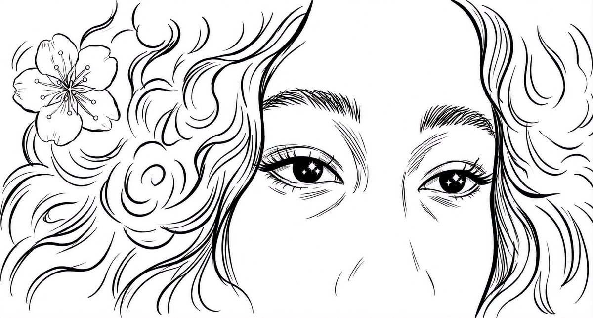 vantagallery's tweet photo. Peaceful sparks in her eyes✨… The more you look , the deeper you drown in her 🪄#ArtistOnX https://t.co/bnRslAu74H