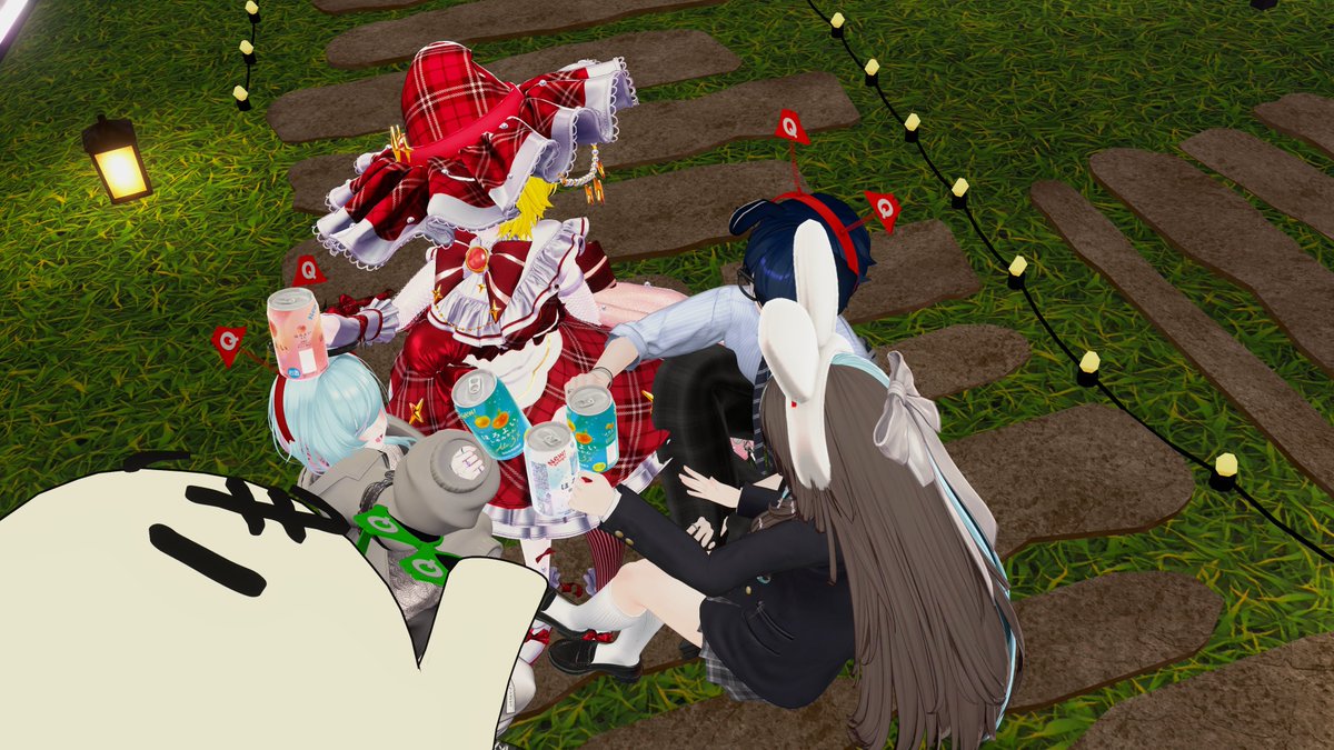 Mintpudding_vrc's tweet photo. 前から楽しみにしてたVket！
皆で行けて良かったし楽しかった！！ https://t.co/Qth1QPXjIv