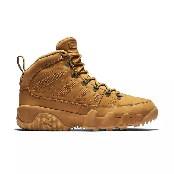 J23app's tweet photo. STEAL: Jordan 9 Retro Boot $95.39 on Hibbett

Wheat -> https://t.co/1xOVI3oozx

Black -> https://t.co/gl748LHYl4

Discount automatically applied in cart. https://t.co/FzHgK2eEKR
