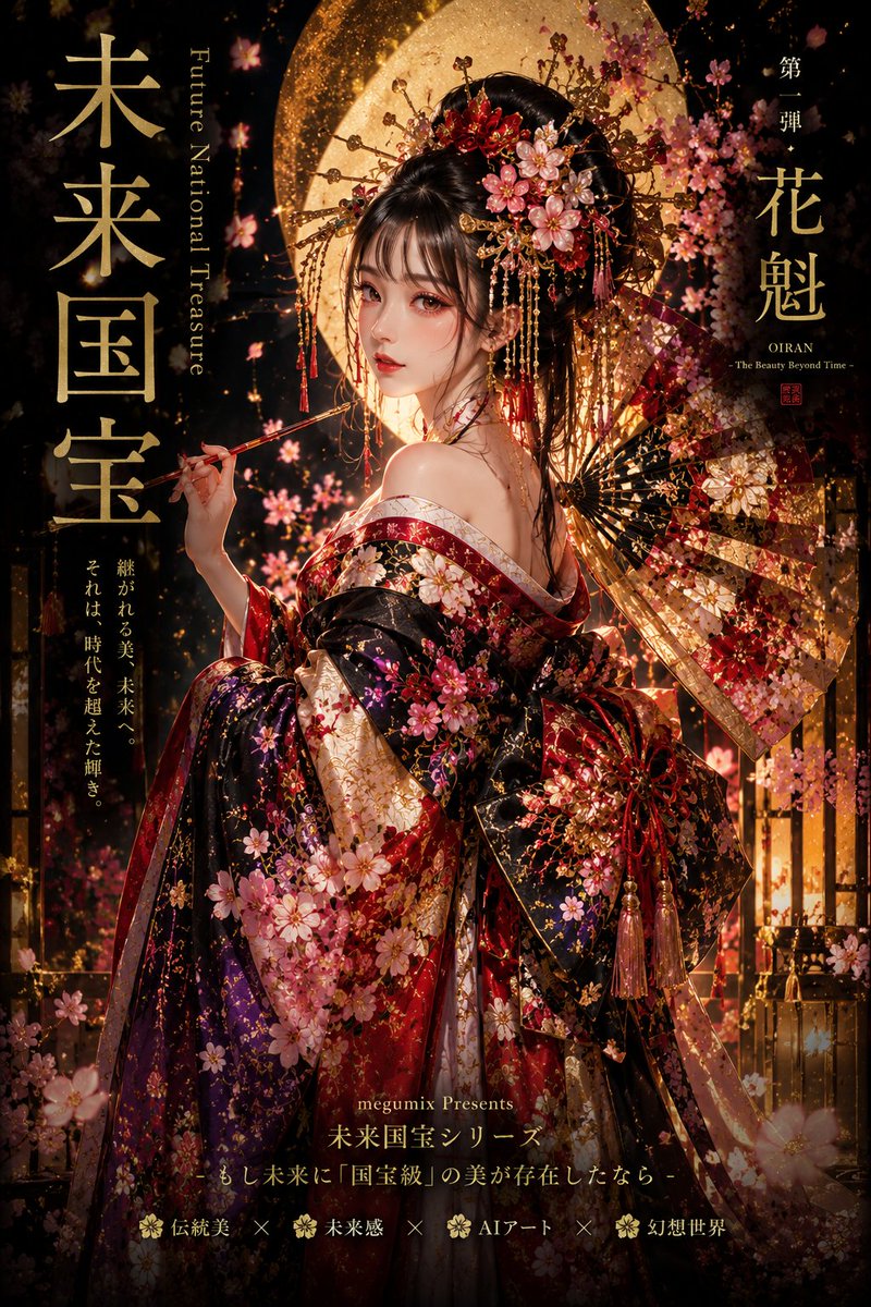 👗AI衣装デザイン図鑑👗 「未来国宝（Future National Treasure