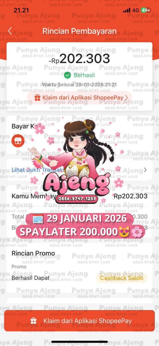 gestunajeng's tweet photo. Testimoni ☺🥨

⋆. 𐙚˚࿔ 29 Januari 2026 𝜗𝜚˚⋆

.ᐟ trusted &amp; fast respon https://t.co/PJwpZeRXid