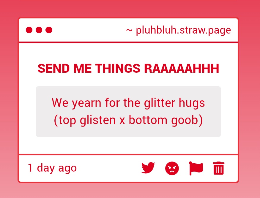 Pluh_buh's tweet photo. G1ITERHUGS :000
(Here ya go anon!!)
#dandysworldnsfw https://t.co/Gy8hy8RXDL