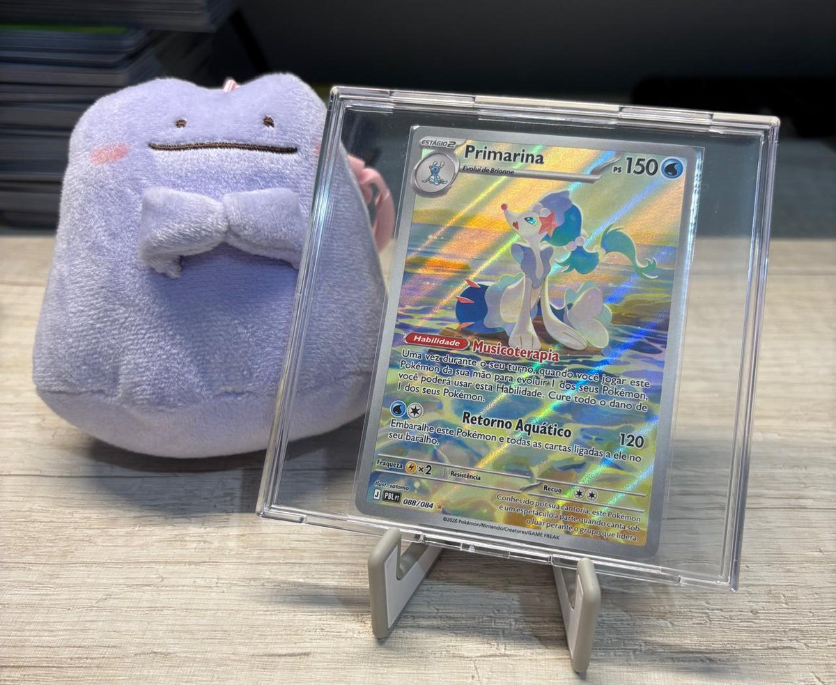 FFocado's tweet photo. ⭐ Primarina (088/084)
- Escuridão absoluta (2026) https://t.co/8OC331MxWs
