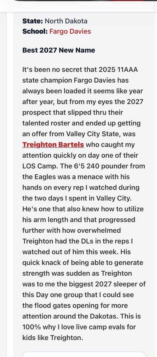 Treighton394436's tweet photo. Thank you for the article Nate! https://t.co/14weHEE8zF