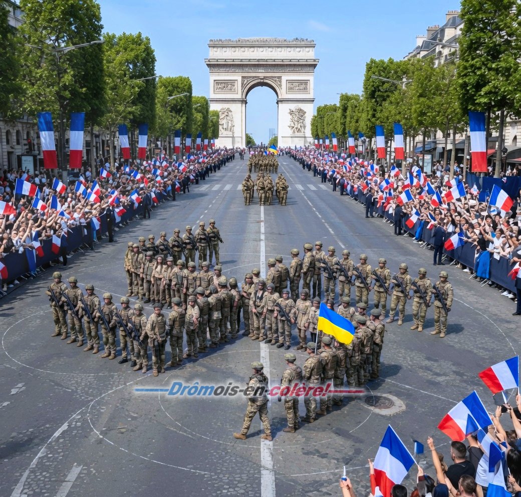 Jean_Se67's tweet photo. Emmanuel Macron aura osé l'impensable, celui de faire défiler le nazisme sur les champs Élysées. Ce type est démoniaque 👹 https://t.co/Dj9Aq8w85j