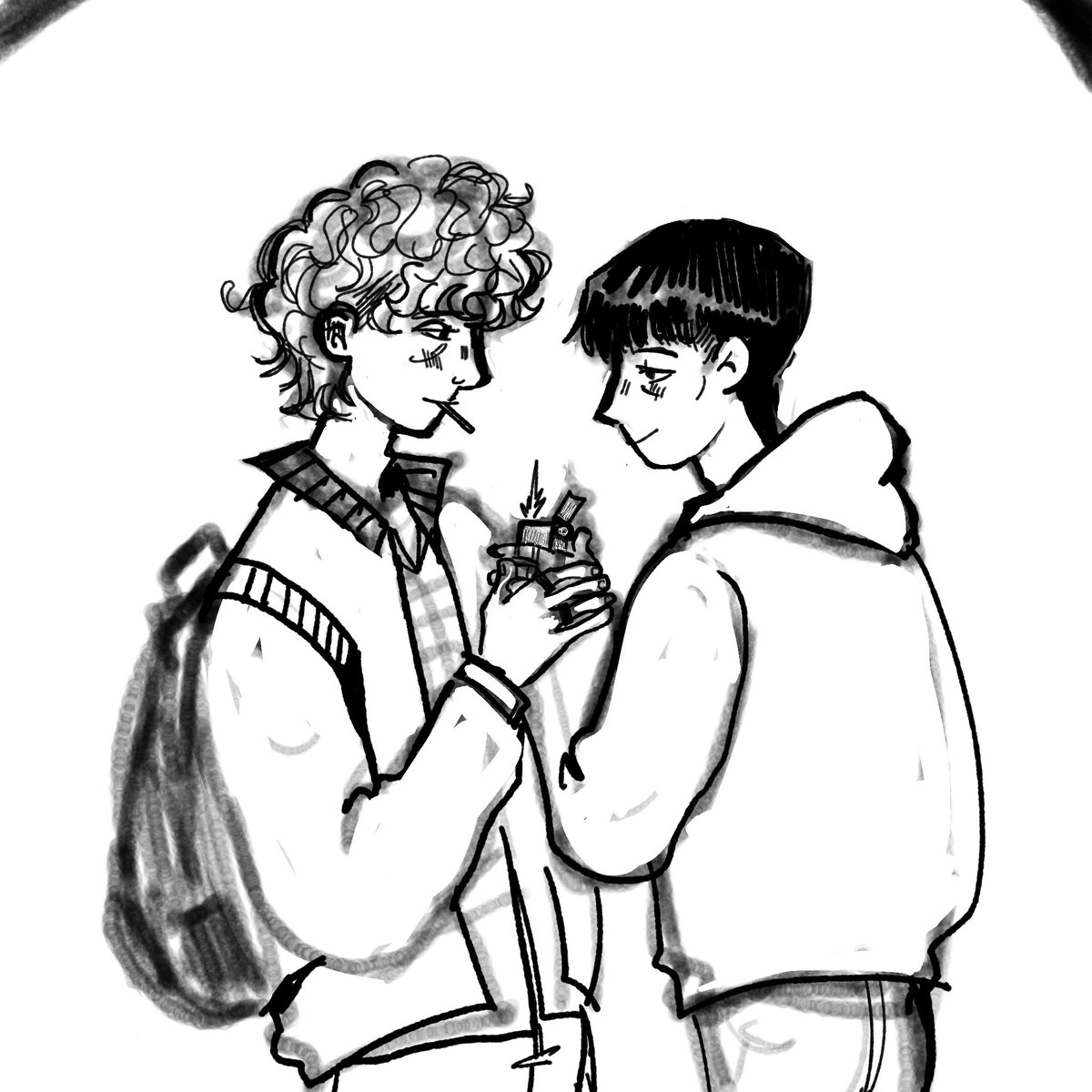 bigdoeeyes_'s tweet photo. Another wip #leviticustwt #ryanaim https://t.co/Ph51JTRvxX