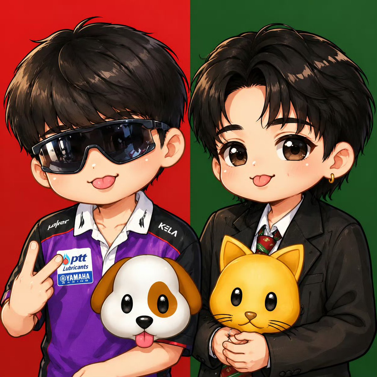 AyeAyeAung13822's tweet photo. ချစ်စရာလေးတွေ💚❤🧡💙

#ohmpawat #nanon_korapat #ohmnanon 
#crdphoto https://t.co/MWGGwRqMwD