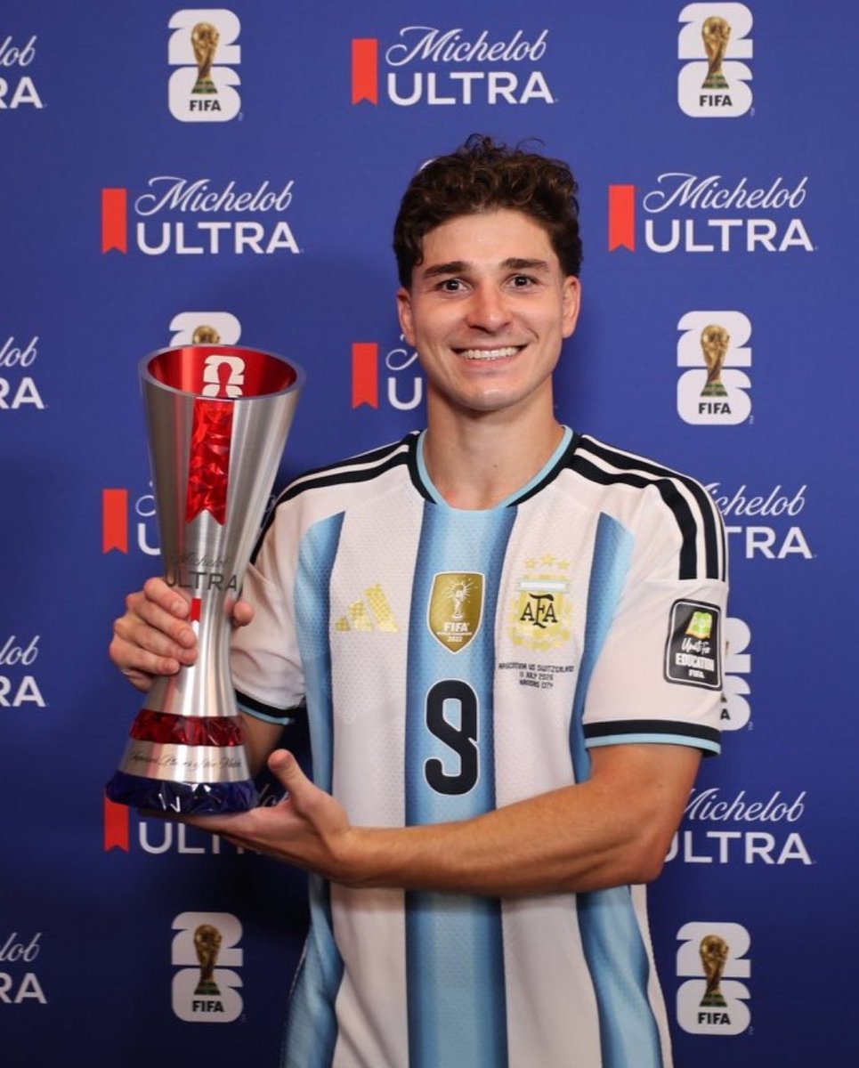 frabigol's tweet photo. JULIAN ALVAREZ, EL MEJOR DEL PARTIDO
EL MEJOR JUGADOR DE ARGENTINA https://t.co/uCfPMc88p8