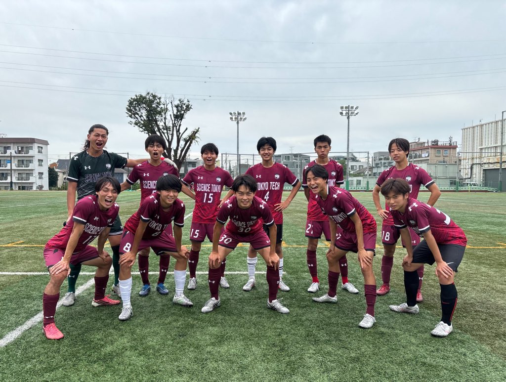 ScienceTokyo_FC's tweet photo. 260712
【国公立リーグ】
🆚群馬大学

本日のスタメンです🔥
応援よろしくお願いします⚽️ https://t.co/ee80yNv8zJ