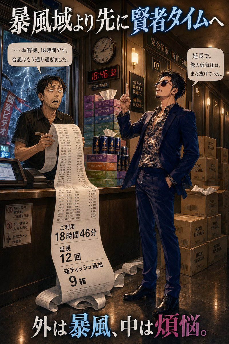 テディ様　⭐︎嵐おまとめ AI嵐の日に輝いて 嵐の日やる事なんてひとつしかなくね❓ 大賢者
