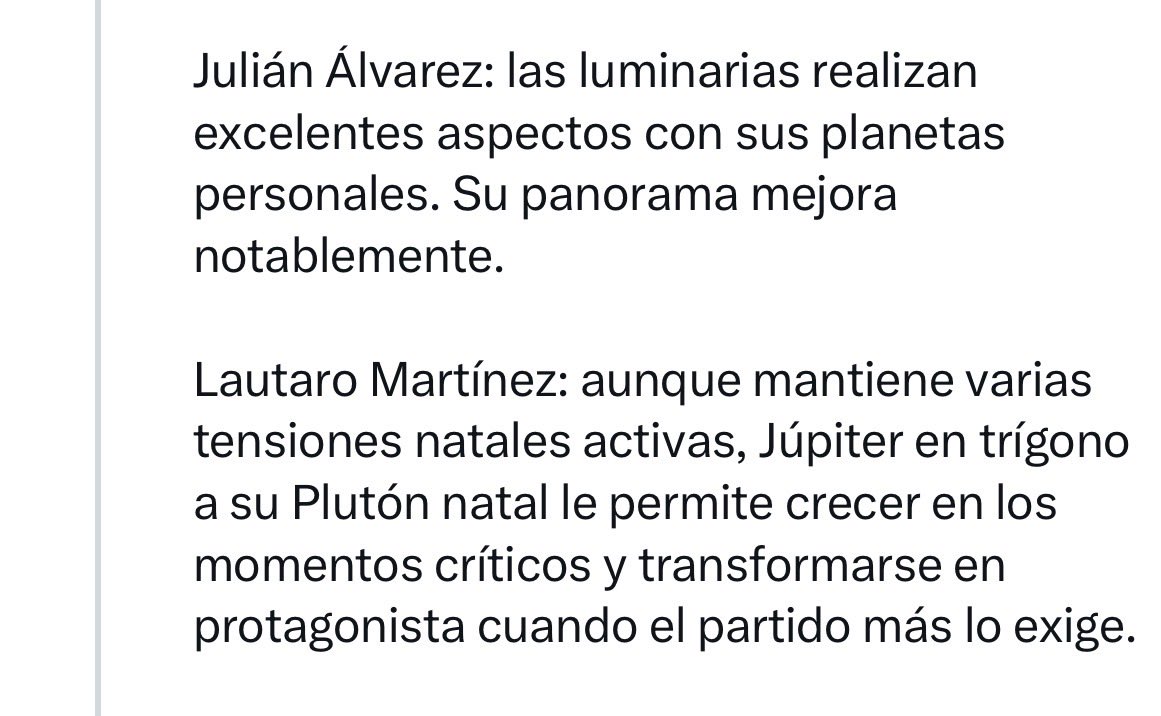 Lodicelaluna's tweet photo. Miraste el partido y sabías que teníamos que estar con colores claros. Sabías los minutos donde se darían los goles con EXACTITUD y sabías cuáles eran los jugadores destacados, sumado al Dibu que nos iba a salvar en las tapadas clave. 
Seguimos Juntos 
NUNCA TE FALLO 👇🏻 https://t.co/m4PPbnHY8Z