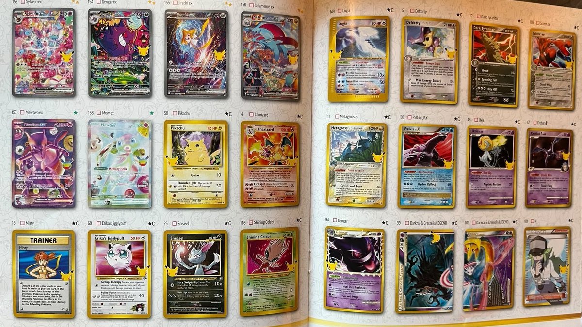 ShootingStarShp's tweet photo. Bon bah les leak du 30ème anniversaire de Pokémon sont confirmés ! 

Il y aura des nouvelles cartes de Mewtwo, Mew, Ectoplasma, Jirachi, Pikachu et pas mal de reprint dont le Celebi brillant. 

Les dessins sont vraiment magnifiques 🔥

#PokemonTCG #Pokémon #pokemonㅤㅤㅤ https://t.co/KTOdIc1SIT