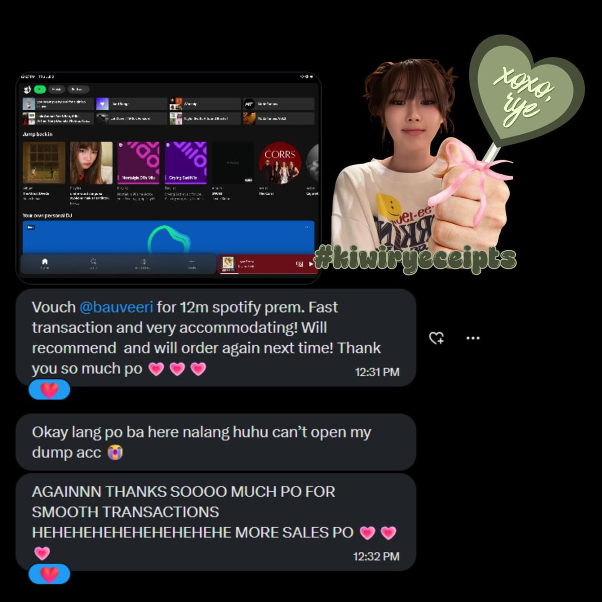 RYE | comment if magd-dm tweet media