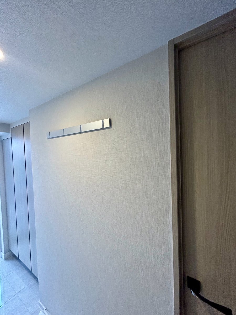 lifetime_s's tweet photo. プラウド川崎矢向でマンションオプション工事！

納戸に、
・オーダー可動棚
廊下に、
・ブラインドフック
を施工させていただきました✨ https://t.co/94x9CMUljU