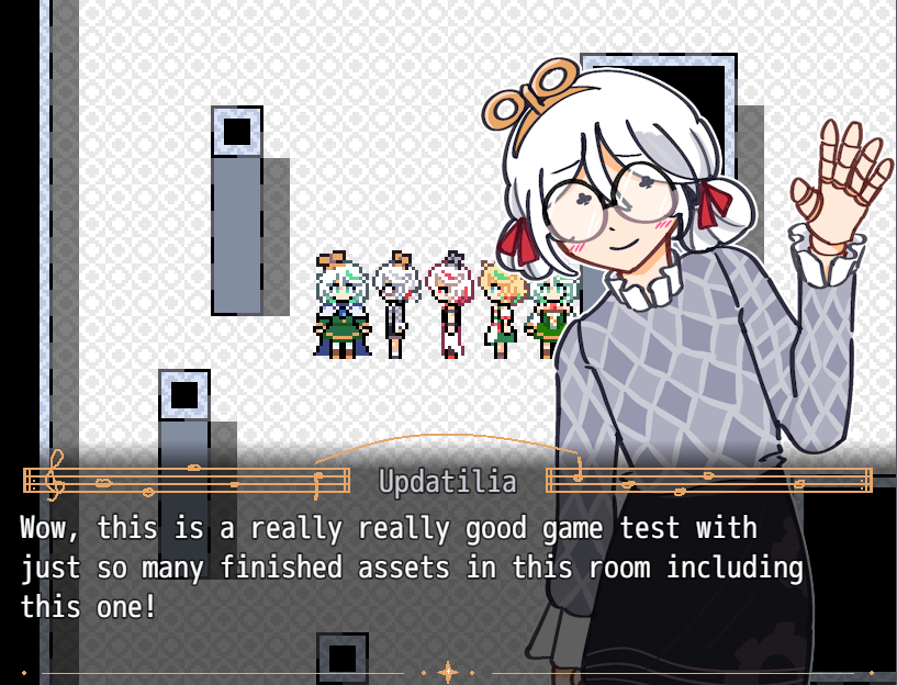 ikana0777's tweet photo. the style test is for a fangame and i think it looks pretty okay in game (don't look at all my finished assets please) https://t.co/kMEendX0CU