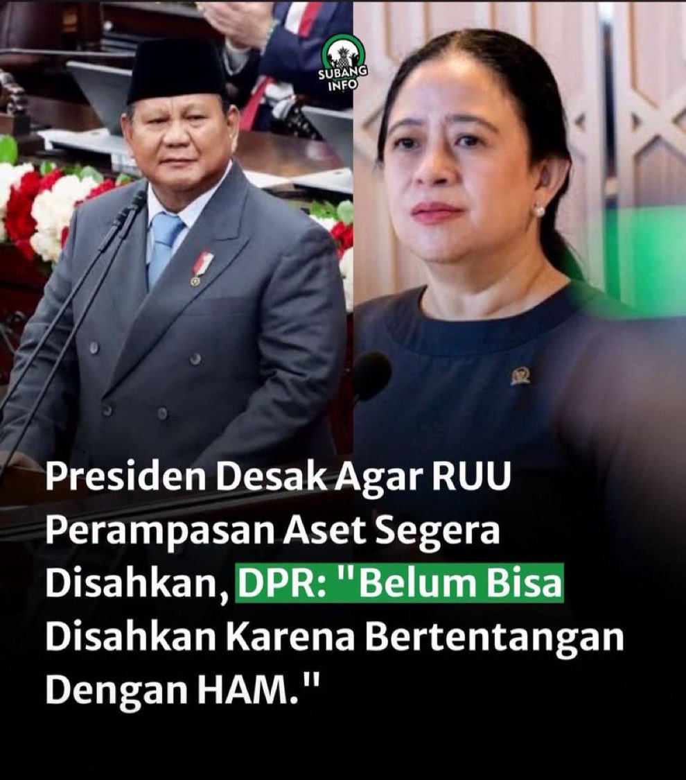 YoyokSub0302's tweet photo. Apakah koruptor yang mengambil uang rakyat  tidak melanggar HAM ?  China Singapore Vietnam negara maju menerapkan hukuman mati bagi koruptor, tidak perduli melanggar HAM atau tidak. Kesejahteraan rakyat utama.

Alasan tersembunyi DPR lebih  kepada mereka takut jadi gelandangan. https://t.co/itGpFfh9kF