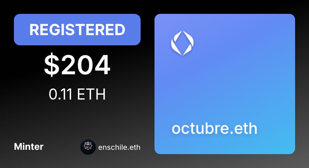🚨 ENSMarketBot tweet media