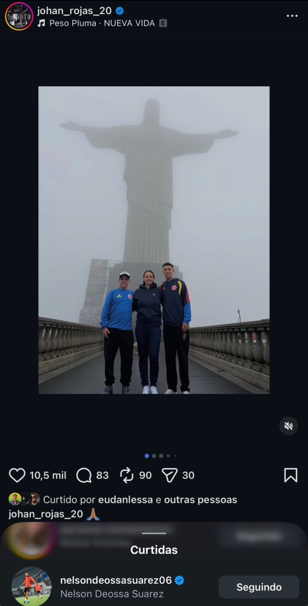 ONOSSOVASCO1's tweet photo. O VASCO E DIFERENTE, jogador da EUROPA se OFERECE 💢🚨
Deossa tá curtindo tudo que o Rojas posta… Vem pro RJ, tu vai se amarrar pai !
#Deossa #vasco #rojas https://t.co/K3KPfyH65y