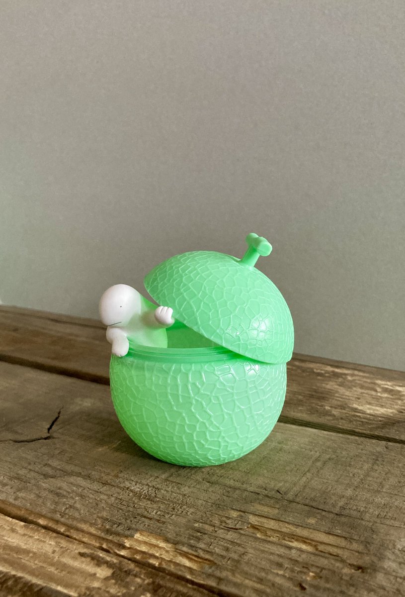 akit002's tweet photo. panpanya「つくもごみ」特典ペーパーより

1/1スケール「メロンカップの動物」

メロンアイスのカップ(ごみ)を再利用した置物です。手作り品で個体差があります。
手流しレジンキャスト製 塗装済み完成品

ワンフェスwf2026s
「3-19-04」ATB23 

#panpanya
#WF2026S https://t.co/s6DIGqglLT
