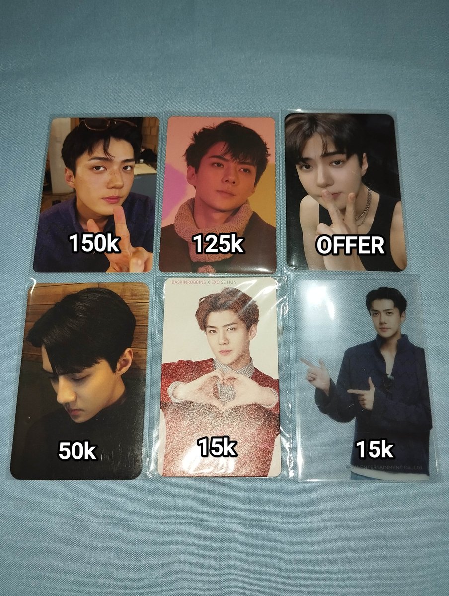 maul32282's tweet photo. Want to sell 
Pc exo Sehun

Bekasi, must have Ina address
Shopee (admin 19%)/manually shipping 

wts photocard wtb buy lfb poca benefit exhorizon in Jakarta seasons greetings 2018 2023 Baskin Robbins welkit https://t.co/822gIyV7ja