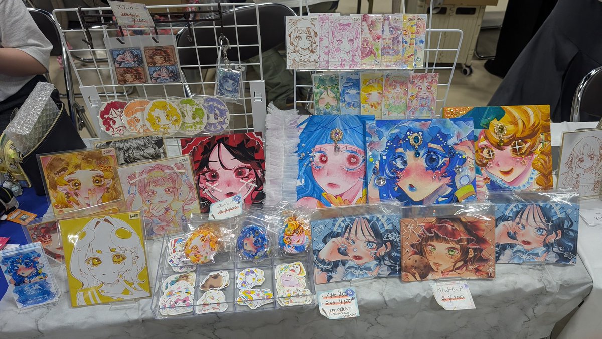 mochu_025's tweet photo. 設営完了しました〜！
【C-16a】チョコっとうさぎ
にてお待ちしております🙂‍↕️

 #ガタケット184 https://t.co/VOyAIauhWM
