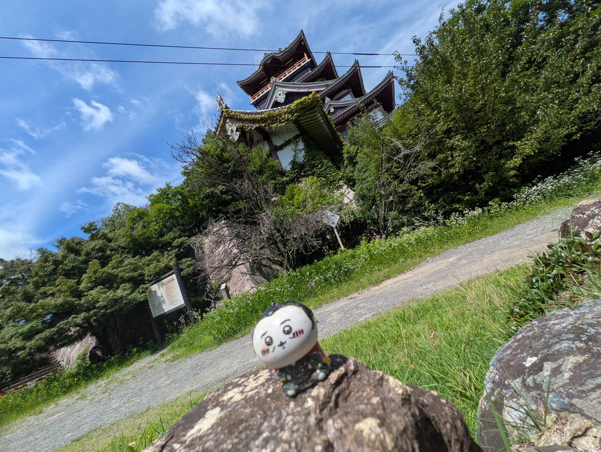 伏見桃山城へ太閤殿下に寧々様、茶々様が参られた🏯 ＃伏見桃山城