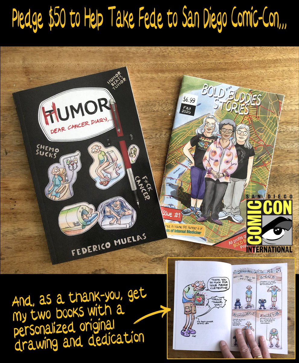 prof_scatter's tweet photo. The $50 Pledge to Help Take Fede to San Diego Comic-Con

https://t.co/FCVjgRe5PF https://t.co/GY4PlnxBj3