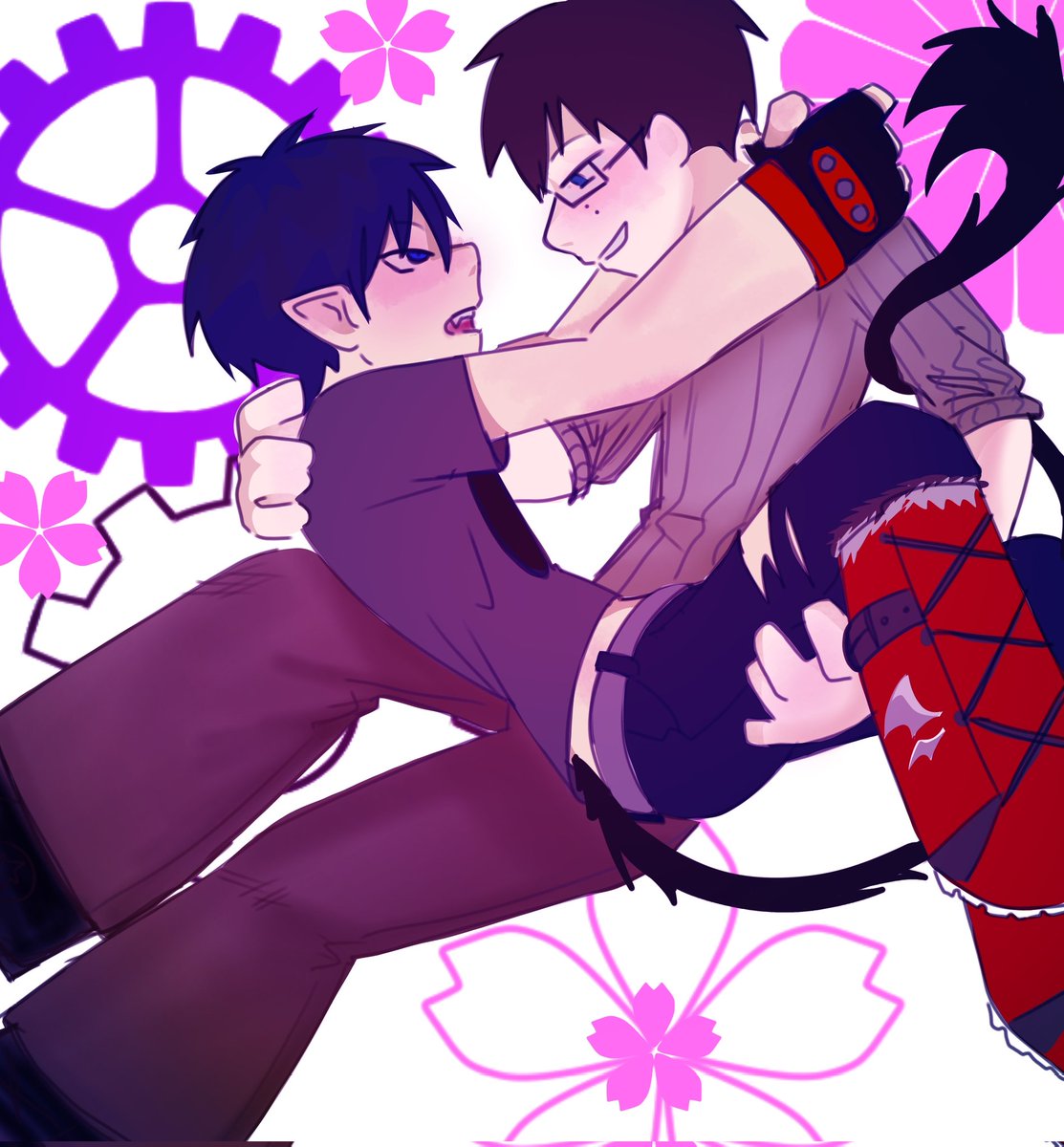 Janey_2_'s tweet photo. Aren't they just the cutest
#blueExorcist #rinokumura #yukiookumura https://t.co/iRBoSxEYz7
