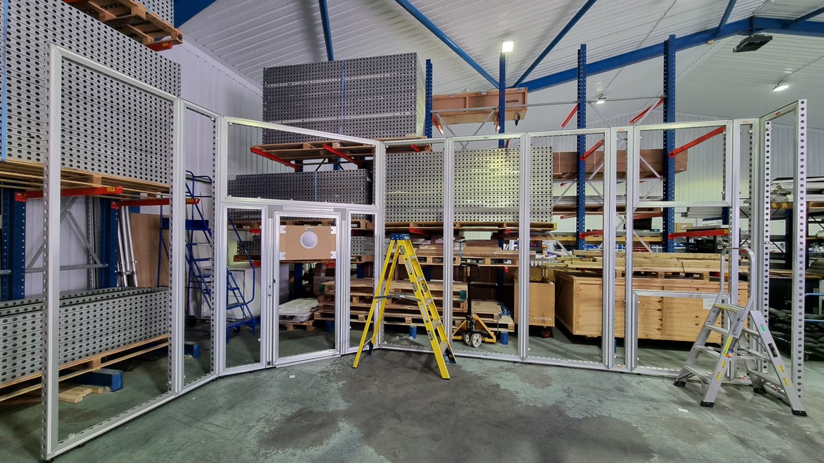 ParkesPrint's tweet photo. A flawless exhibition stand doesn't start on build day. It starts in the factory.

Every stand we deliver is pre-built and tested before it leaves our warehouse, ensuring a turnkey service delivered on time, in full, and with no surprises on-site. https://t.co/jF9dh6uygO