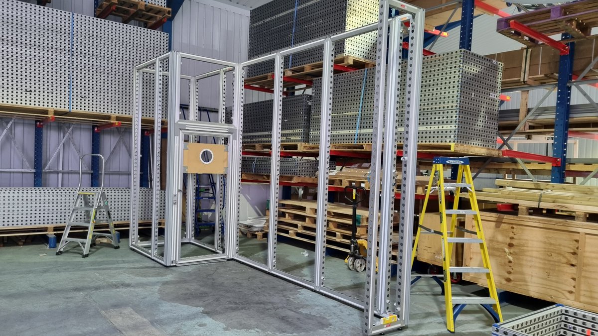 ParkesPrint's tweet photo. A flawless exhibition stand doesn't start on build day. It starts in the factory.

Every stand we deliver is pre-built and tested before it leaves our warehouse, ensuring a turnkey service delivered on time, in full, and with no surprises on-site. https://t.co/jF9dh6uygO