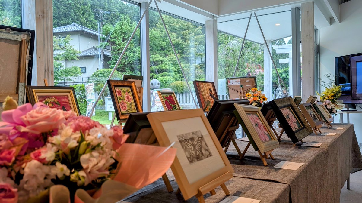 外苑アートギャラリー山田祥子作品展 案内 】 外苑アートギャラリーに