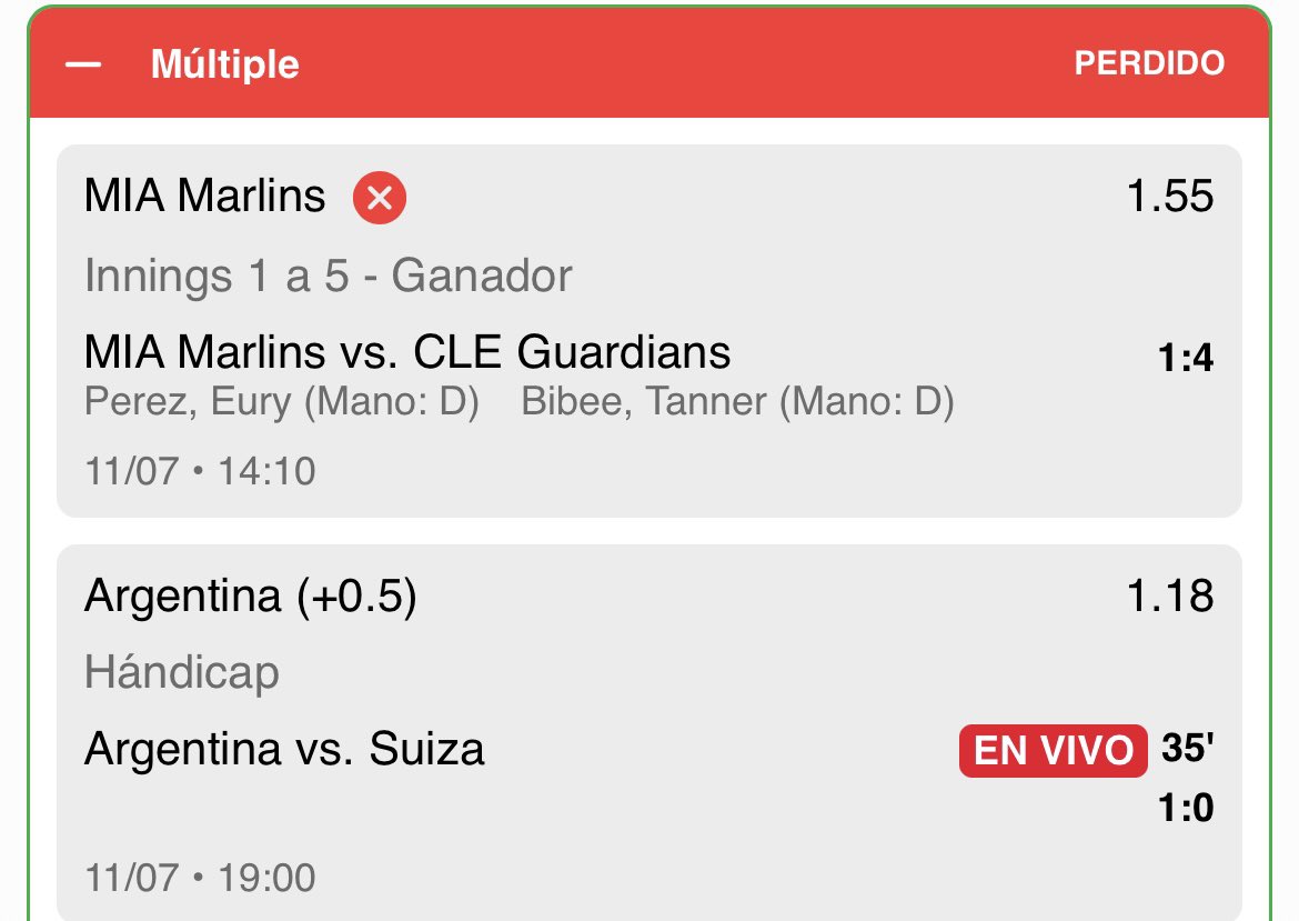 OVEdgePicks's tweet photo. Hoy nos vamos 2-1 en el grupo, metimos un parlay de esos que nunca metemos y fue el que perdimos 😅
Recuerden que todos los picks se comparten gratis en el grupo de Telegram
#MLB #OVEdgePicks https://t.co/J7PhBKdnlM