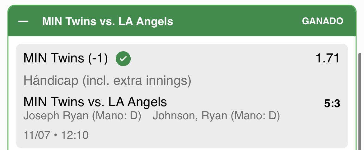 OVEdgePicks's tweet photo. Hoy nos vamos 2-1 en el grupo, metimos un parlay de esos que nunca metemos y fue el que perdimos 😅
Recuerden que todos los picks se comparten gratis en el grupo de Telegram
#MLB #OVEdgePicks https://t.co/J7PhBKdnlM
