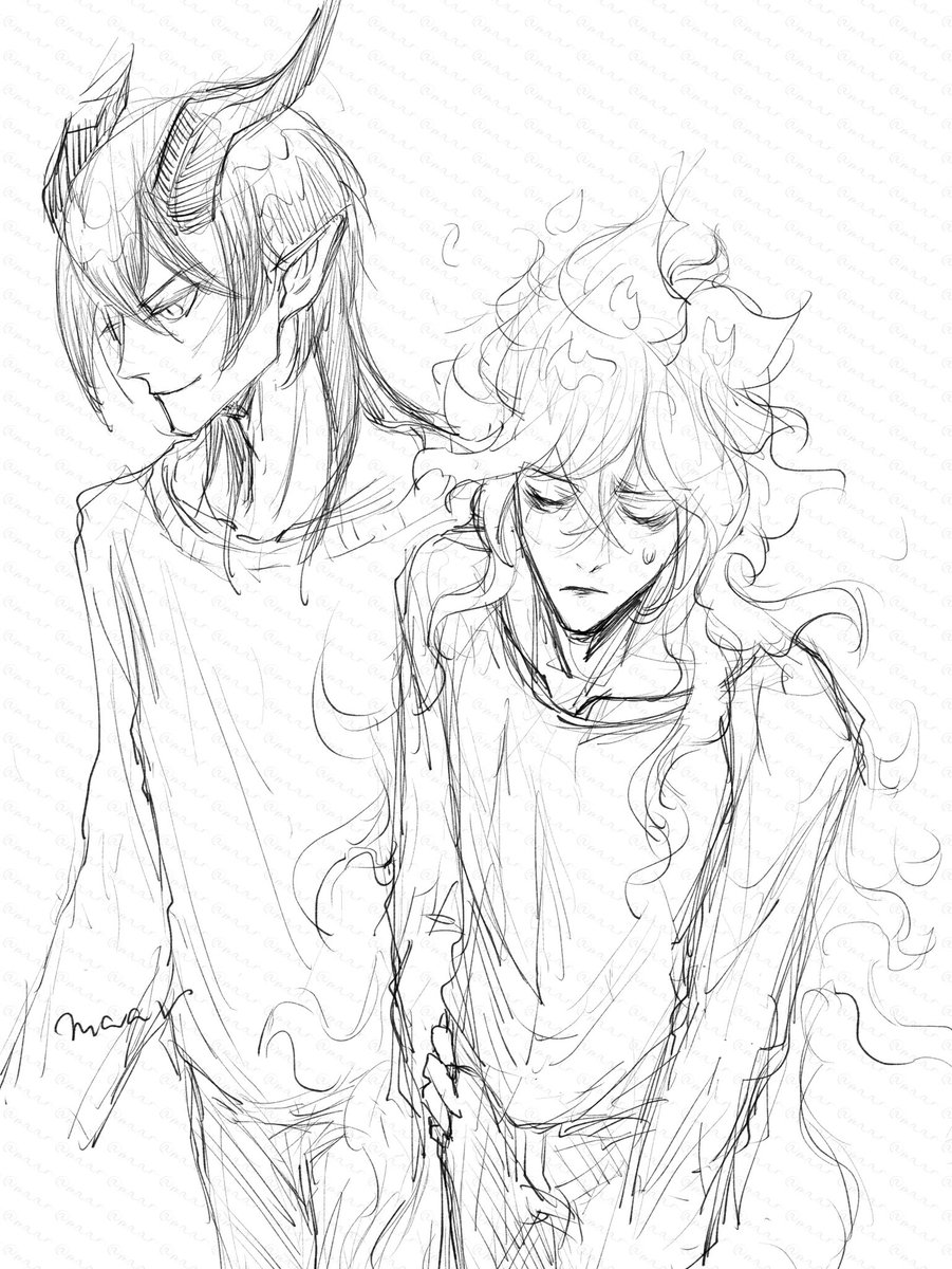 Maar0006's tweet photo. 落書きマレイデちゃん https://t.co/gGb1Y556ke