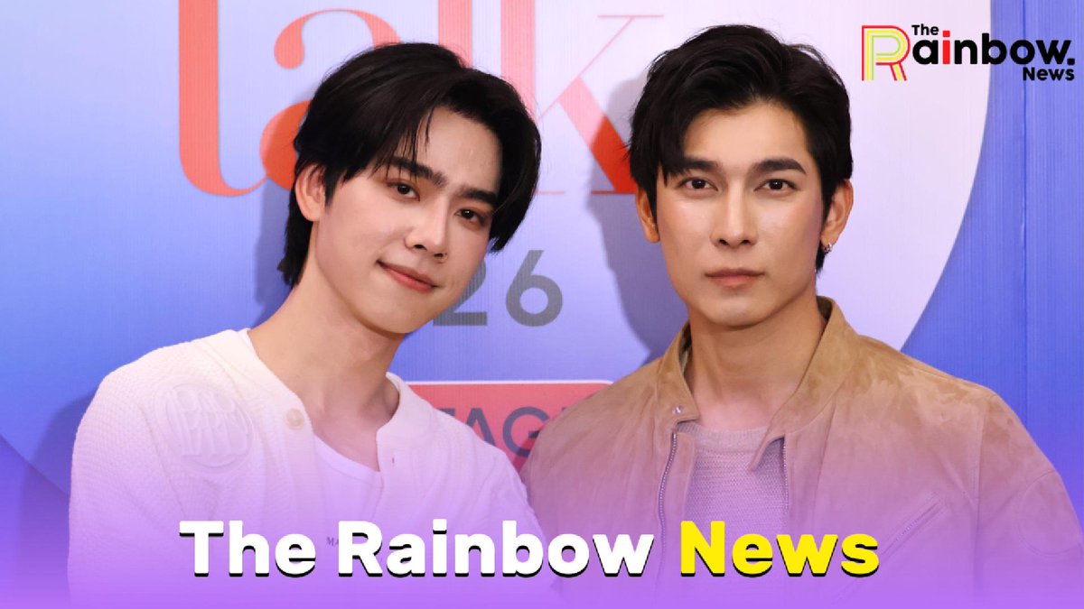 RainbowNewsent's tweet photo. คลิปสัมภาษณ์ "มิว - ซันนี่" ในงาน Praew Talk 2026 "Stage of Stories" 💫✨

LINK YT 🔗 : https://t.co/RdERwYuCAQ

PRAEW X MEWSUNNY TALK  

#PraewTalkxMewSunny 
#MewSuppasit #sunnywnrt
#PraewTalk2026 #Praewmag https://t.co/Z4j2O5EQ6N