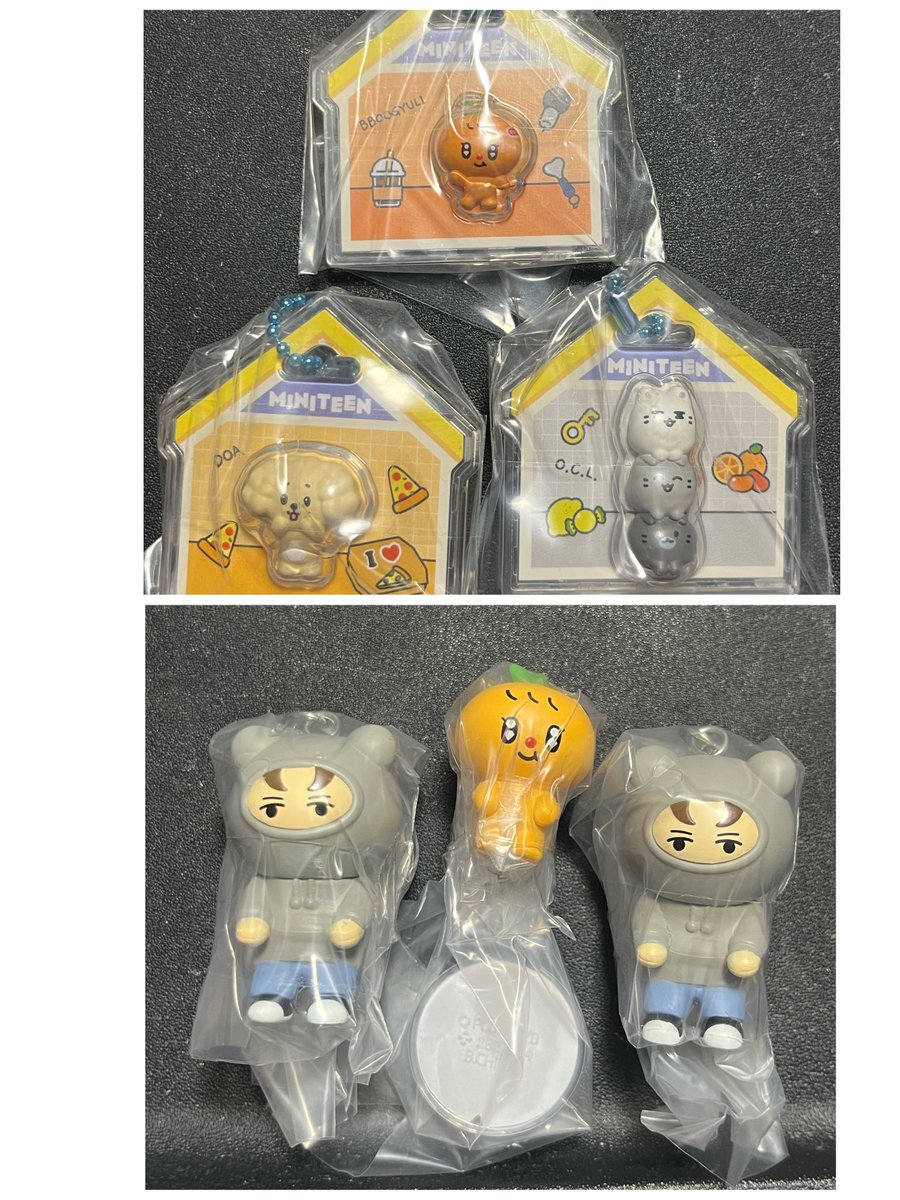 9yumin_cs613's tweet photo. SEVENTEEN セブチ MINITEEN 交換
パッケージチャーム グミ
つまんでつなげてマスコット ガチャ

【譲】　
グミ⁂ジュン、ドギョム、スングァン
ガチャ⁂バーノン🦀×2、スングァン⛓️

【求】 
グミ⌘ミンギュ、エスクプス
ガチャ⌘エスクプス https://t.co/3Vio7uiw0T