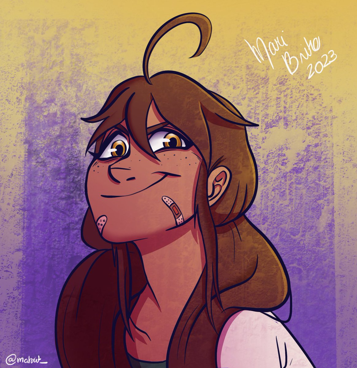 _mabrit's tweet photo. 🇧🇷Um desenho antigo da minha OC que encontrei enquanto fazia meu site de commissions 😂
.
.
🇺🇸An old drawing of my oc I found while doing my commission site 😂
.
.
#commissionㅤ #OCㅤㅤ #commissionsopen
#characterdesign https://t.co/AhVTZZ795D