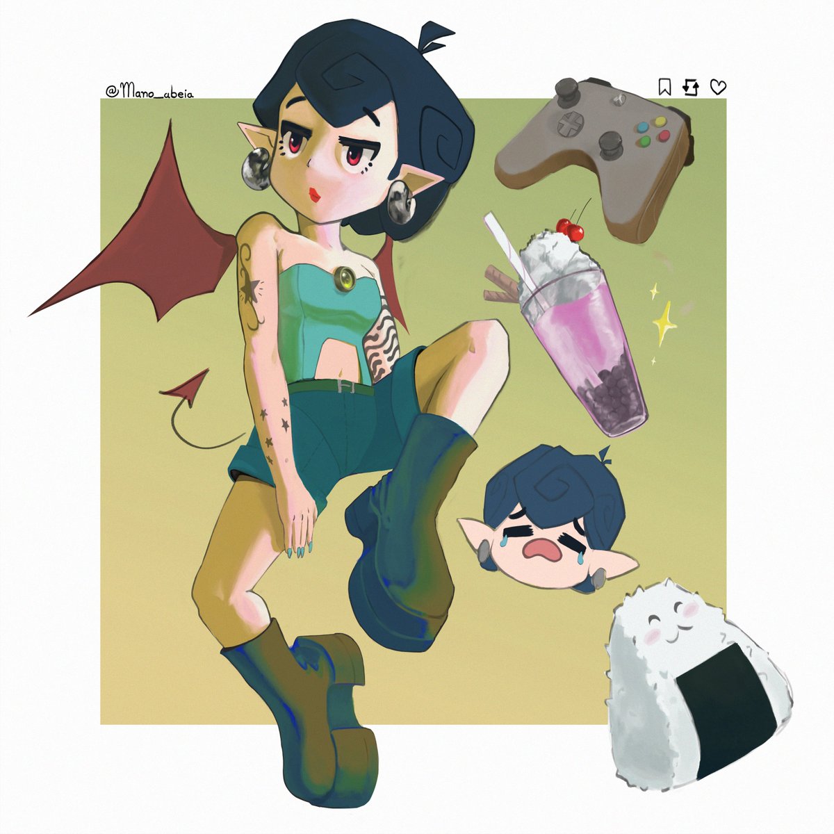 Mano_abeia's tweet photo. #OC #創作 https://t.co/nOU5dDijOk