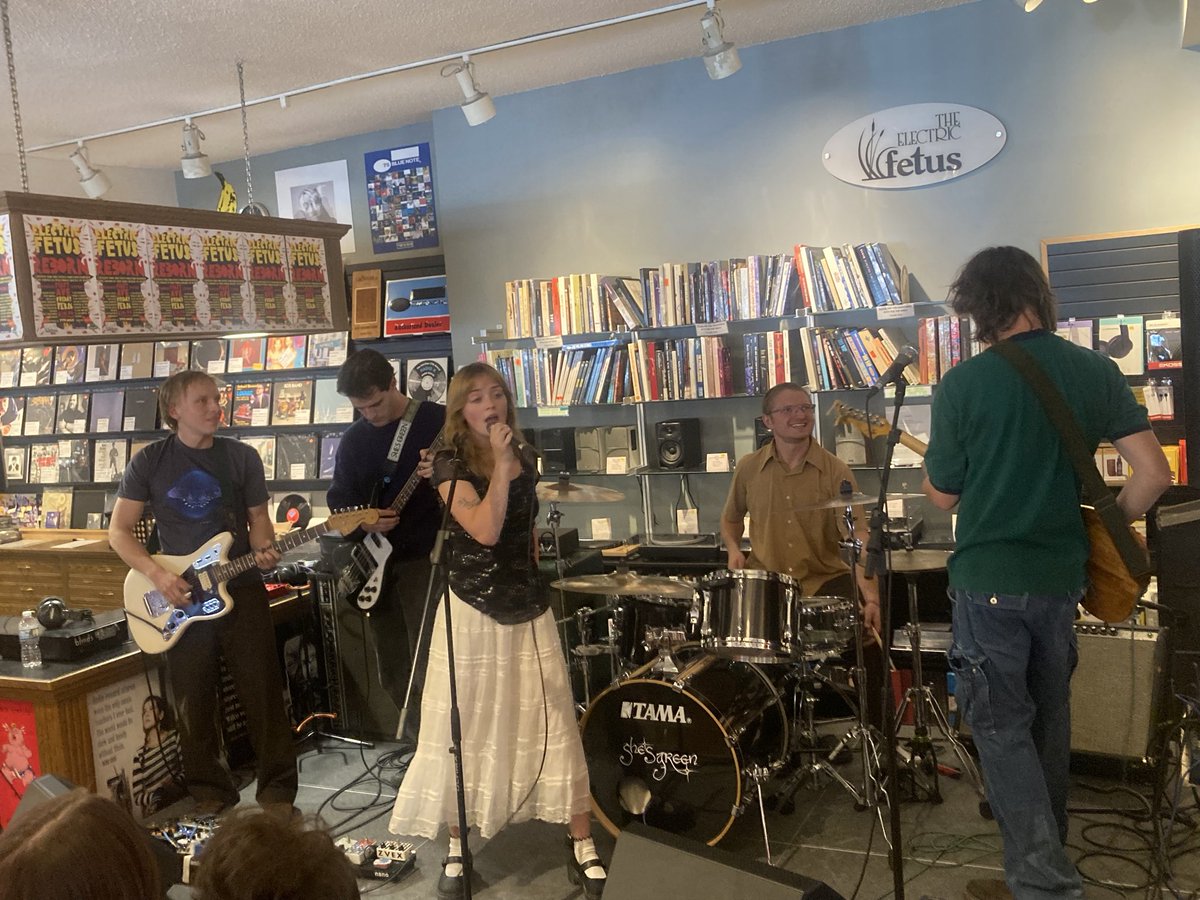 efetusmpls's tweet photo. HUGE thanks to @shes_green for celebrating the release of Swallowtail here today and also to the great group of fans who joined us!! 💚 https://t.co/NLNYZICFhd
