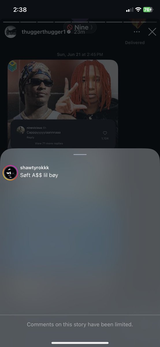 trillmblr's tweet photo. Young thug has blocked nine vicious and shawtyrokk had something to say too https://t.co/9NvEZFot7K