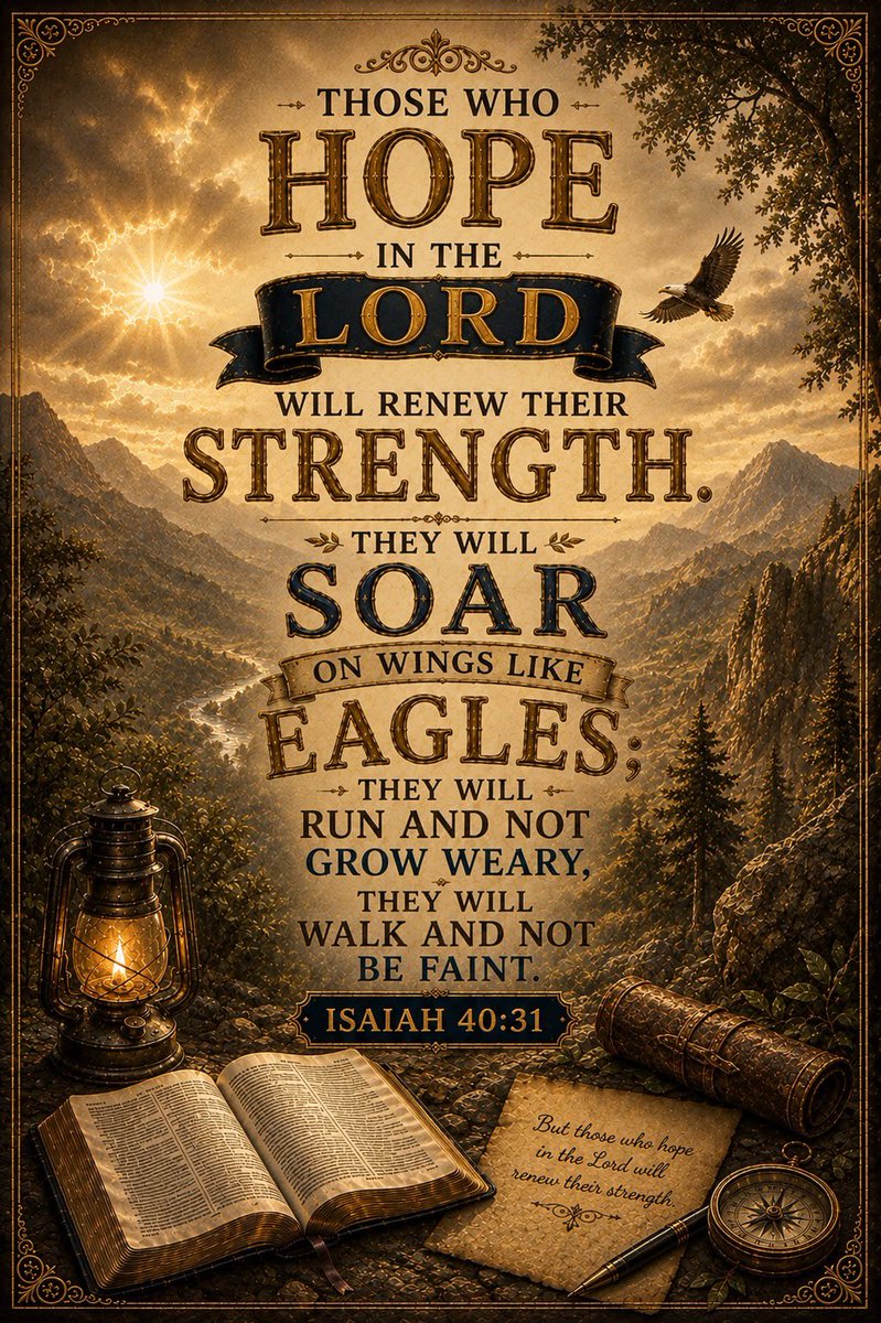 sandim673's tweet photo. ~Isaiah 40:31~ https://t.co/3STYTO8f7P