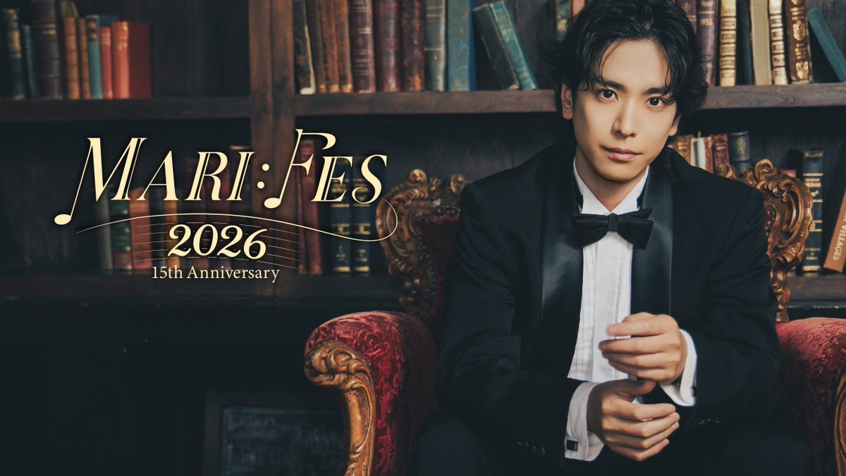 MARIFES_15th's tweet photo. ╋━━━━━━━ 黒羽麻璃央Presents MARI FES 2026 　　　　-15th Anniversary- 　　　　　　　　━━━━━━━╋

🎫プレリクエスト2次先行(抽選)が本日で終了となります！

💐15周年を祝い素敵なイベントとなります！
素敵なゲストと最高のお祝いをしましょう🎉

＼＼👀ゲスト情報公開中‼︎／／
🗓️19日出演
1部 伊藤あさひさん
2部 古川雄大さん

🗓️20日出演
1部 山崎育三郎さん  ⬇️イベントHP &お申し込みはこちら！
https://t.co/dEbPMlZEKV

今後の続報もお楽しみに❕✨
ご応募心よりお待ちしております！
#黒羽麻璃央
#マリフェス2026
#まりおのマリフェス