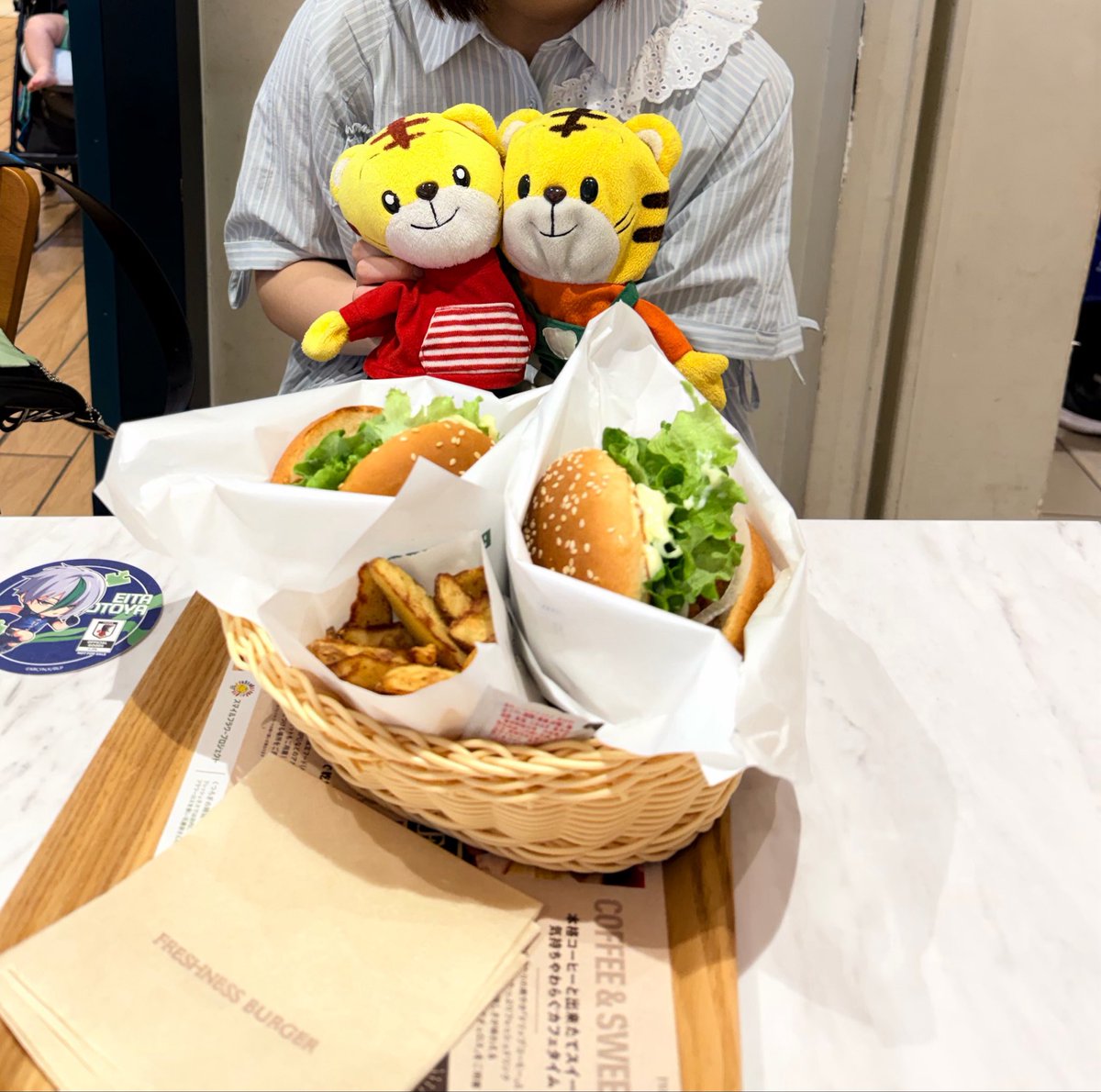 myun_tiger's tweet photo. @shima_official ありがとう😭だいすきやで🫶🐯🐯 https://t.co/bXR0iJ5V5Z