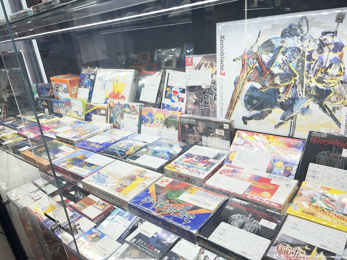 BEEP_akihabara's tweet photo. おはようございます！
任天堂を始め家庭用ソフトを多数補充しました！ なかでも箱無しソフトコーナーにはお買い得品がまぎれているかも…！？ お見逃しなく！(アキ山) https://t.co/wAZOOaLqn0