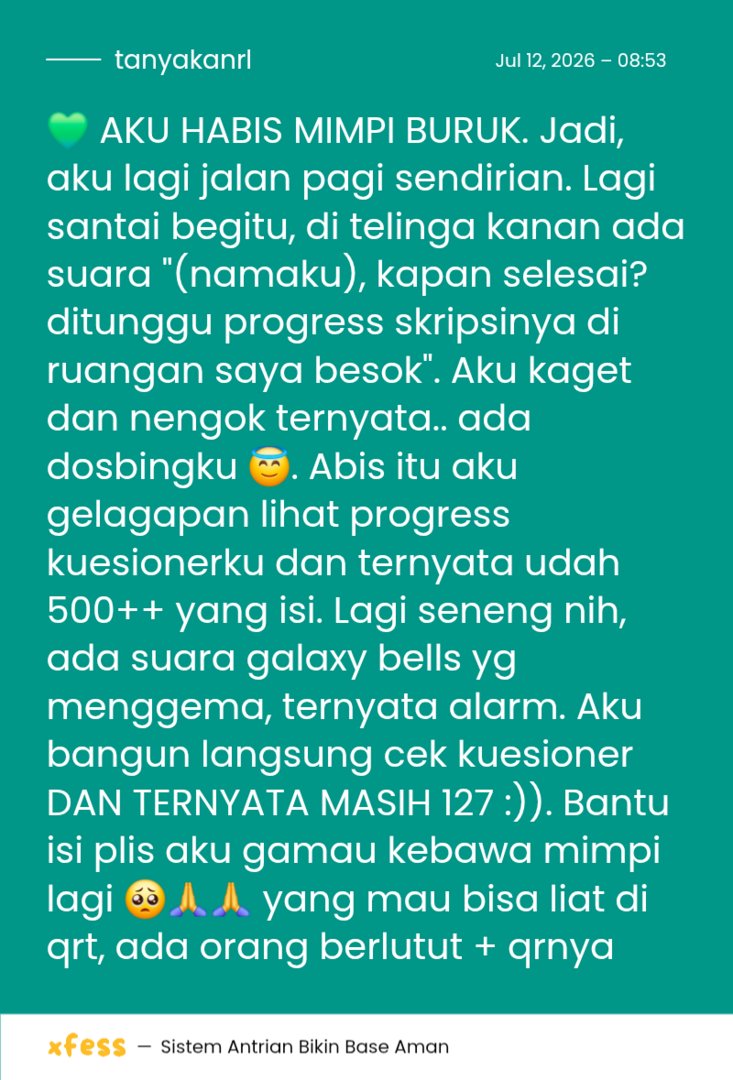 tanyakanrl's tweet photo. 💚 tolongin aku dong netizen yang baik😭 https://t.co/3eXKYoPhAV