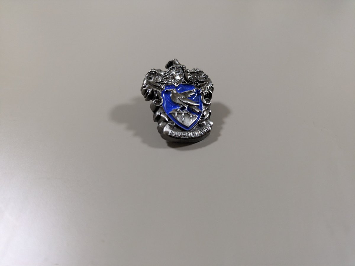 K_B1rd's tweet photo. レイブンクローの紋章つけて行ったのがかなり世界観にあってて、すごく楽しく解けた気がする。 https://t.co/kt569BMiNg