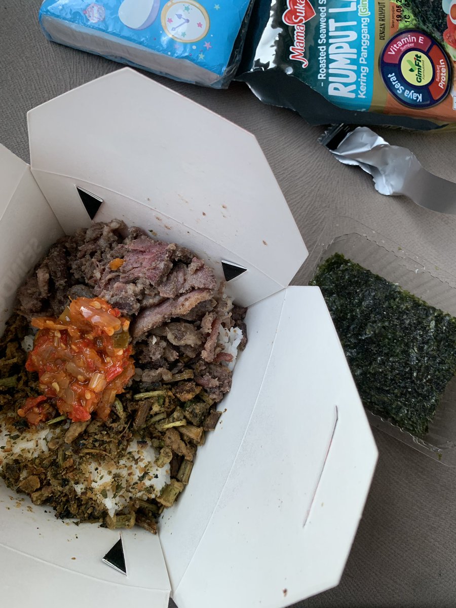 angrybie's tweet photo. sei sapi for breakie https://t.co/FQpnPJHfrp