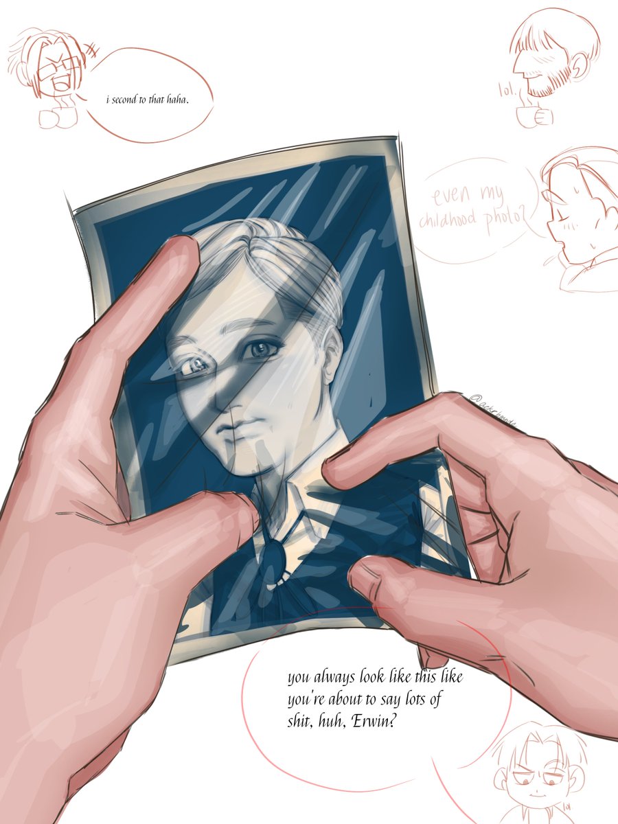 ackrbounds's tweet photo. The man I used to know
#Aot #SnK #進撃の巨人 #ErwinSmith #LeviAckerman #Art #Eruri (i suck at hands) https://t.co/WkgYyP5EXb